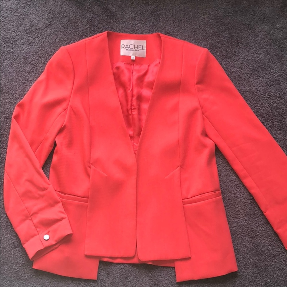 Rachel Roy - Coral Pleated Blazer